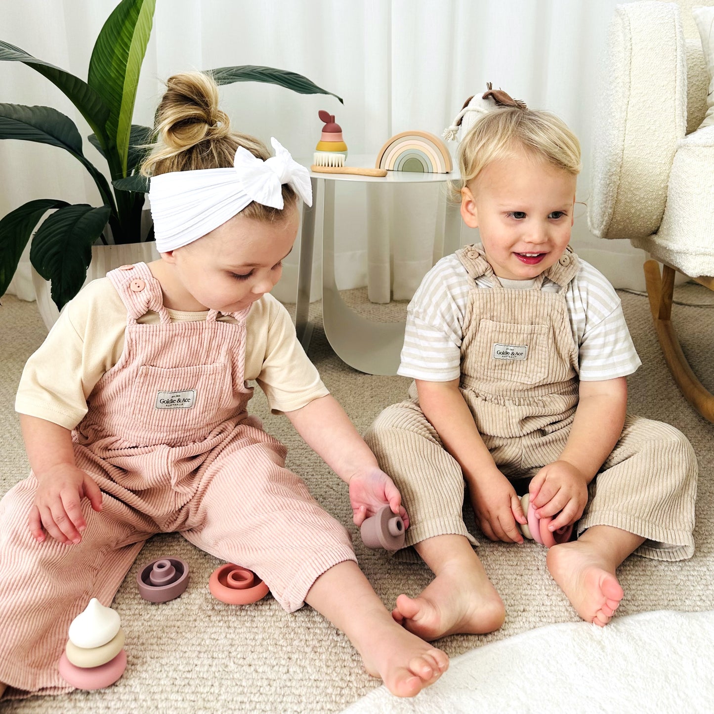 Silicone Ice Cream Stacking Toy