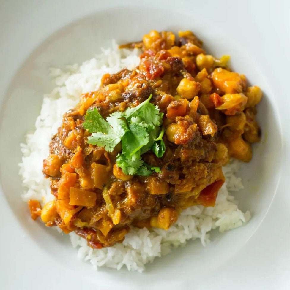 Sweet Potato & Chickpea Curry - Your Mindful Mama