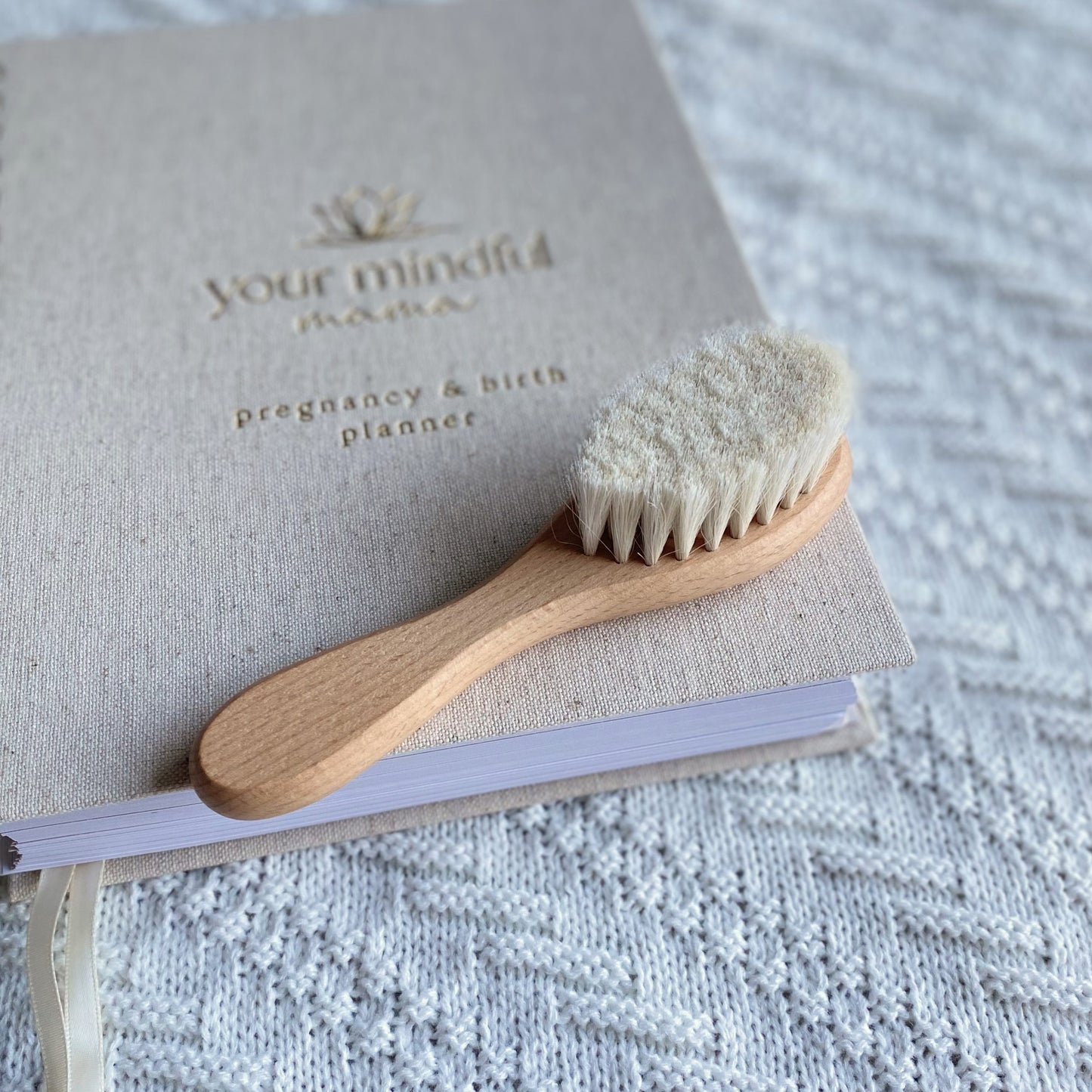 Wooden Baby Hair Brush