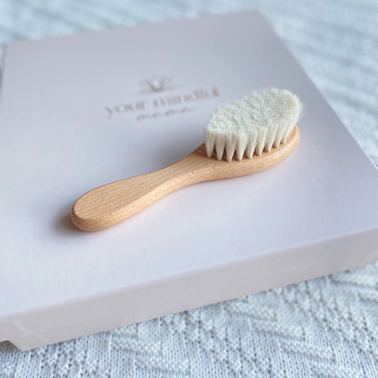 Wooden Baby Hair Brush