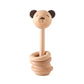 Wooden Bear Rattle