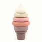 Silicone Ice Cream Stacking Toy