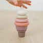 Silicone Ice Cream Stacking Toy