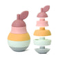 Silicone Pear Stacking Puzzle