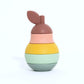 Silicone Pear Stacking Puzzle