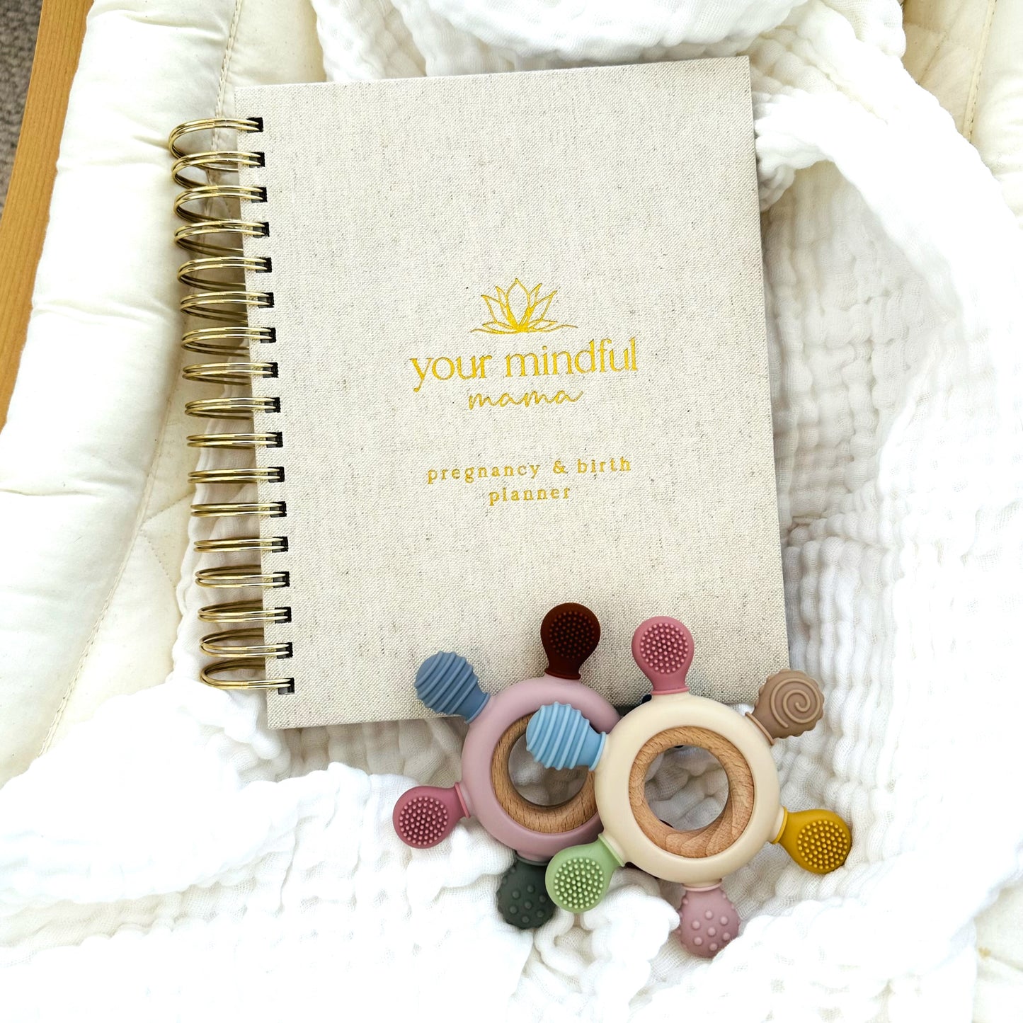 Rainbow Silicone Teether