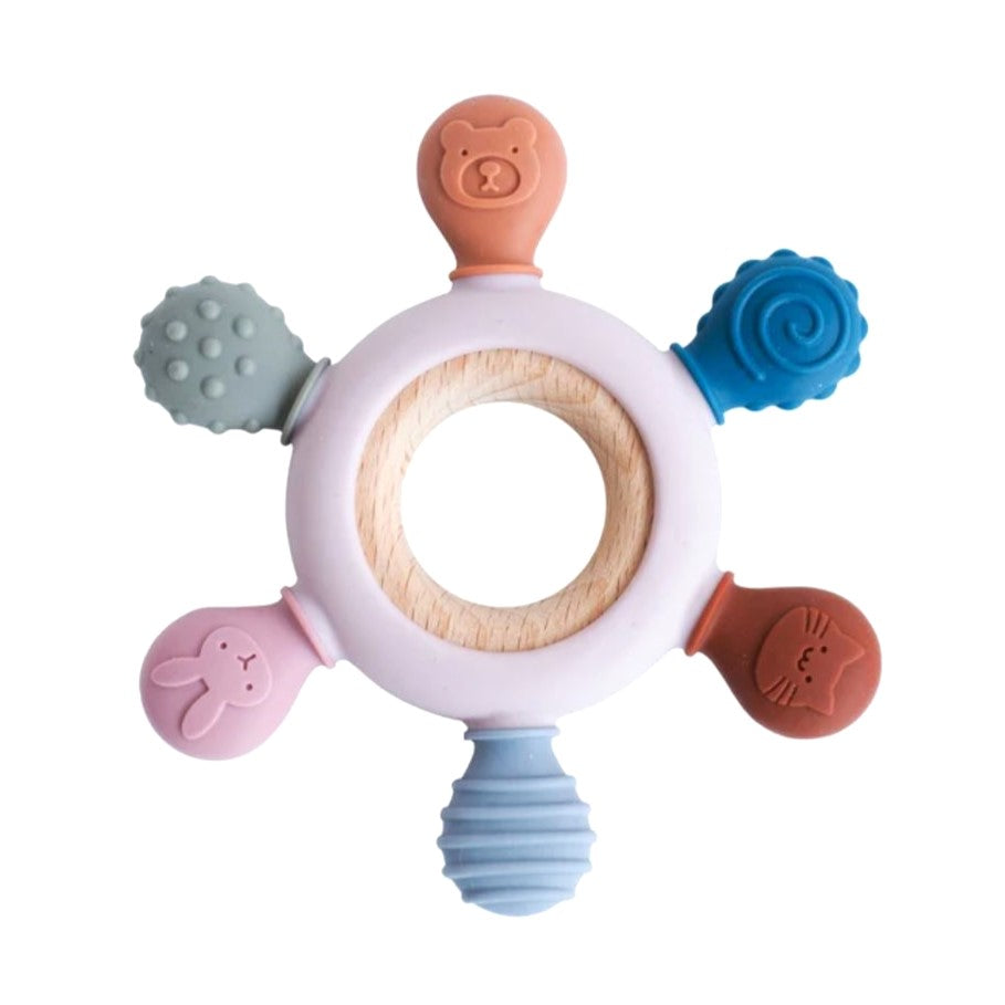 Rainbow Silicone Teether