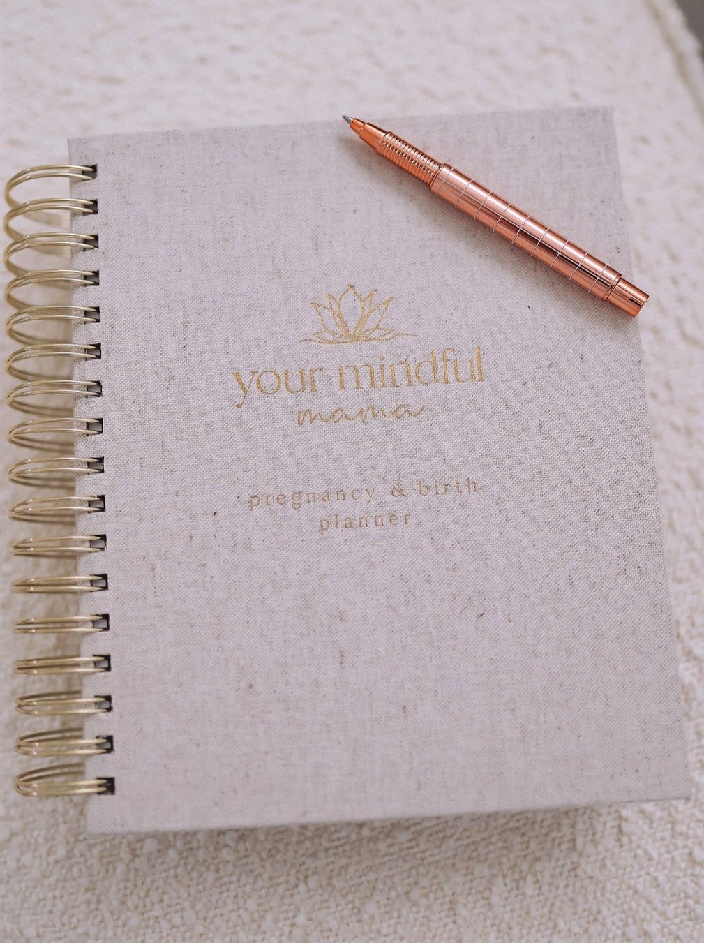 Pregnancy Journal & Birth Planner | All-In-One Pregnancy Planner - Your Mindful Mama