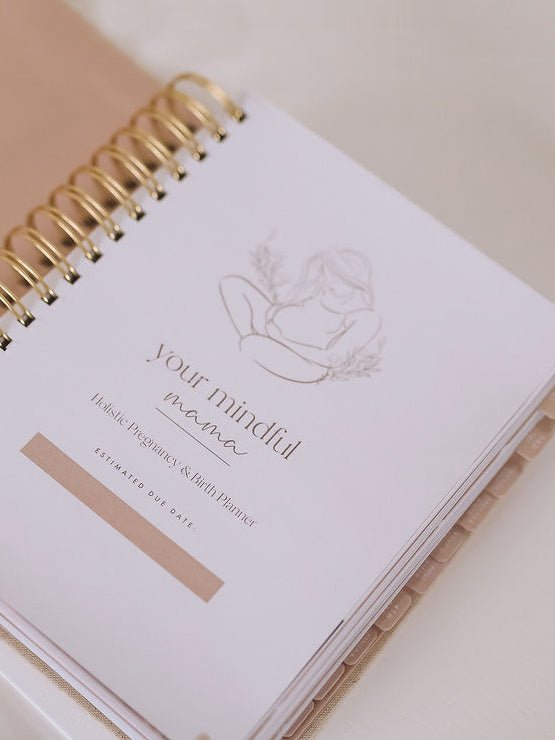 Pregnancy Journal & Birth Planner | All-In-One Pregnancy Planner - Your Mindful Mama